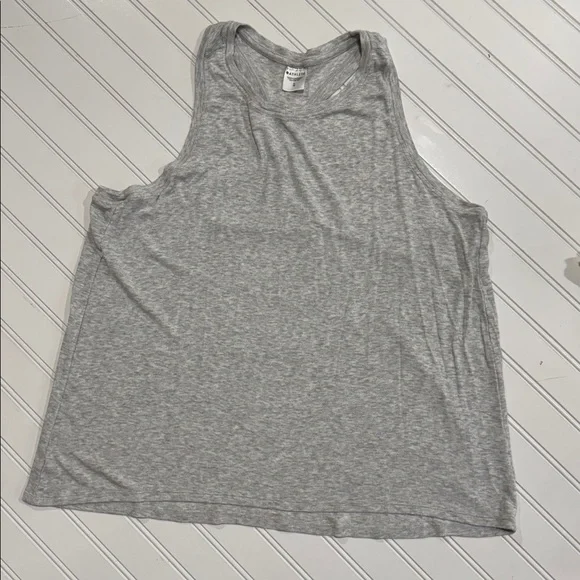 Athleta Ease In Ribbed Tank in Heather Gray Size XL - Picture 4 of 7